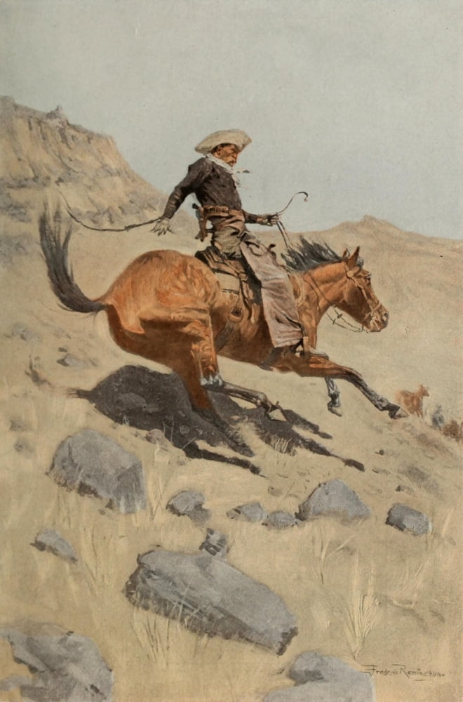 Scribners 32 1902 Canvas Art - Frederic Remington (18 x 24)
