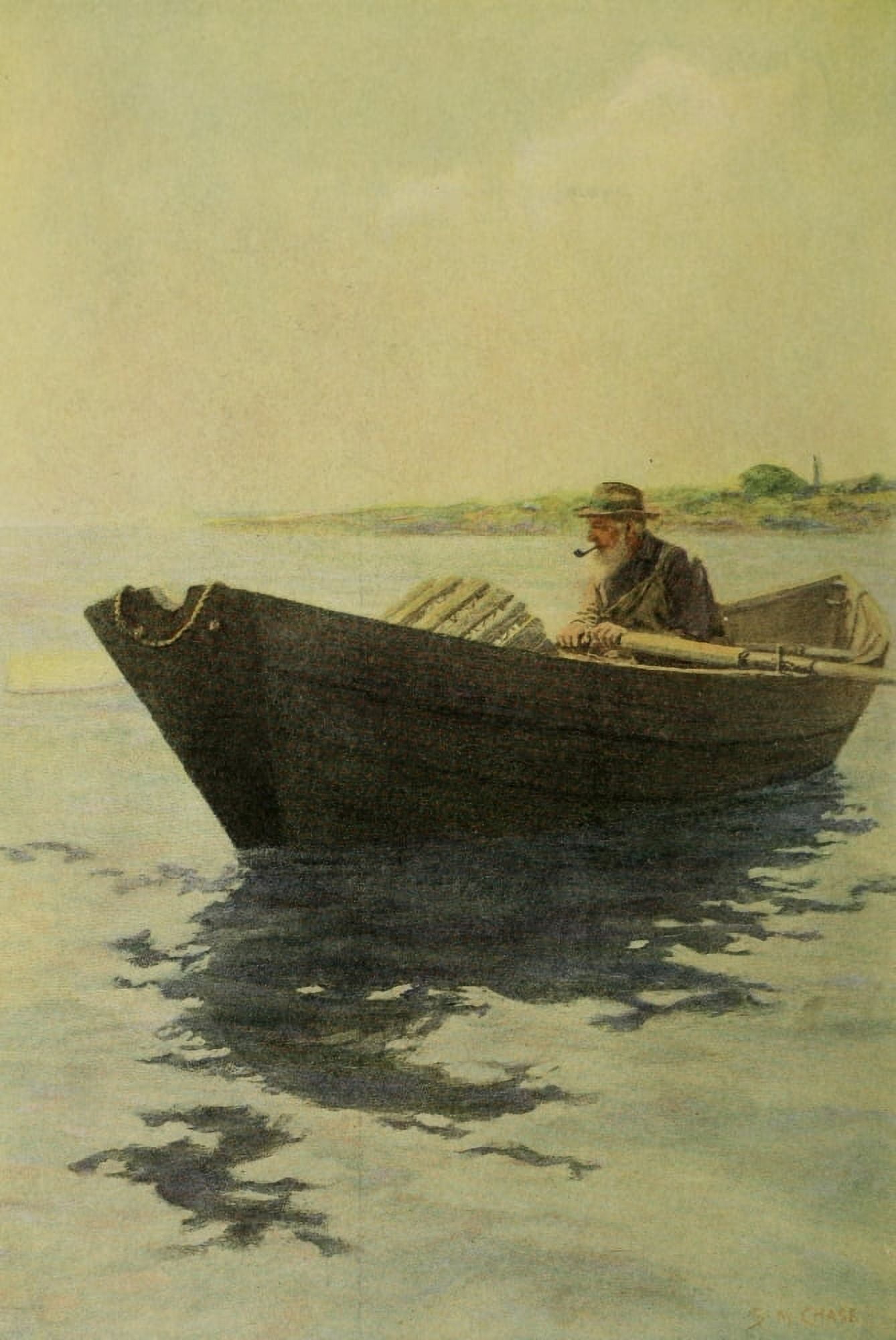 Scribners 43 1908 They aint no lobsters Canvas Art - Sidney M Chase (18 x 24)