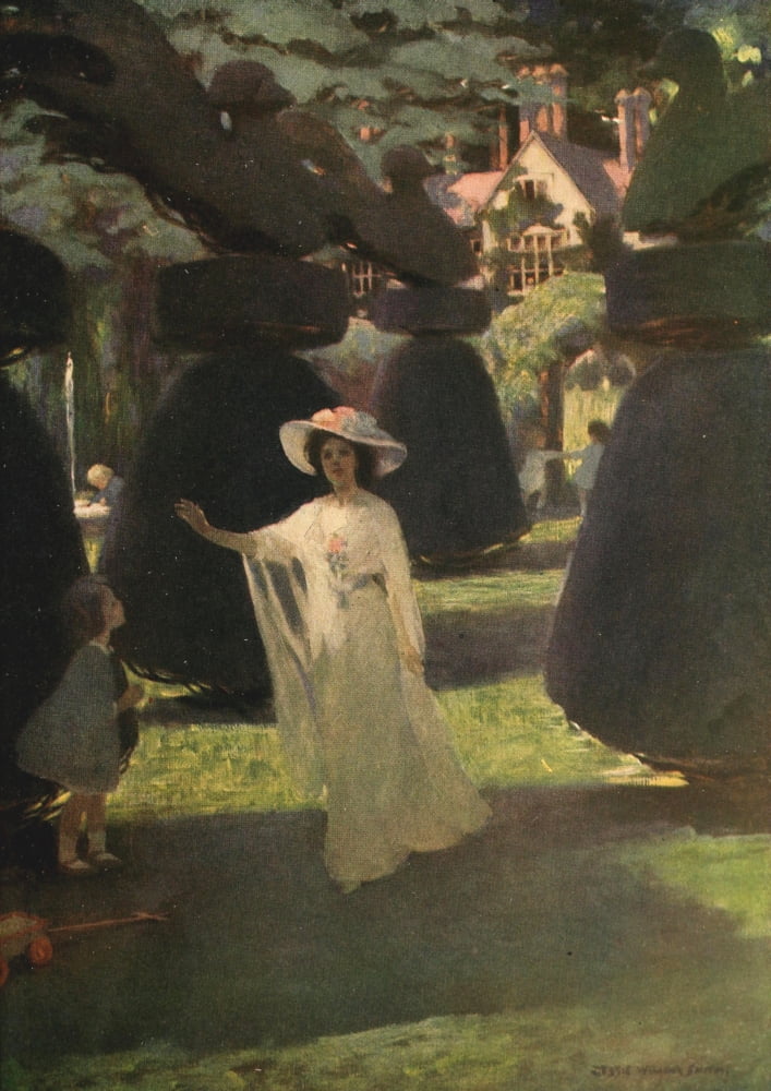Scribners 57 1915 They Canvas Art - Jessie Willcox Smith (18 x 24)