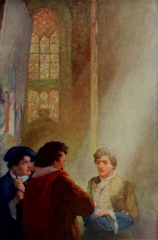 Scribners 58 1915 The youth Canvas Art - Newell C Wyeth (24 x 36)