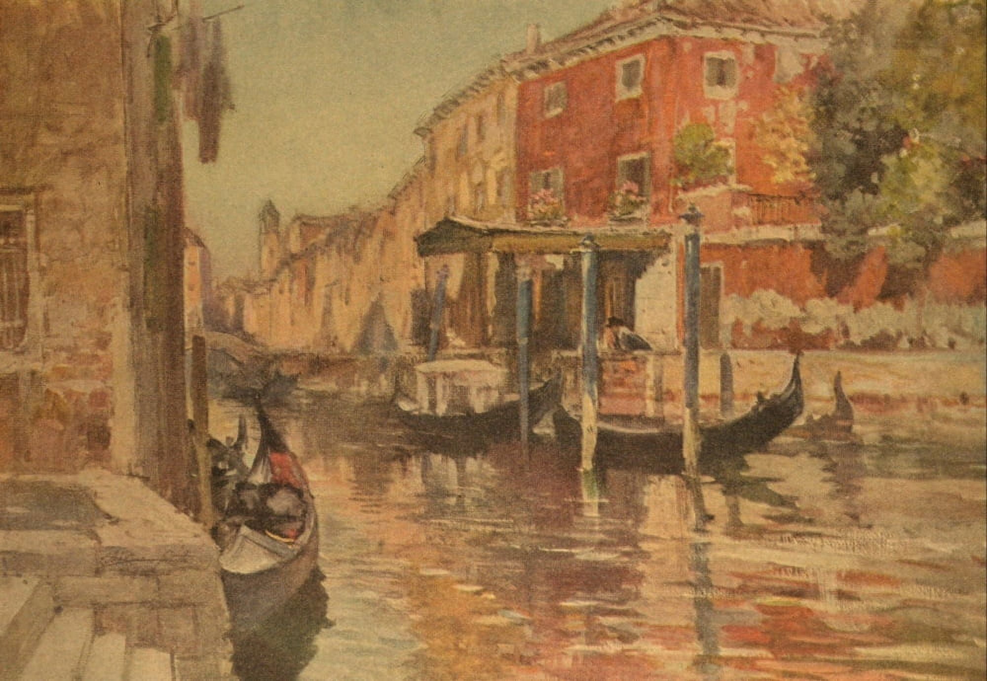 Scribners Magazine 1910 Venice 2 Canvas Art - Francis Hopkinson Smith (18 x 24)