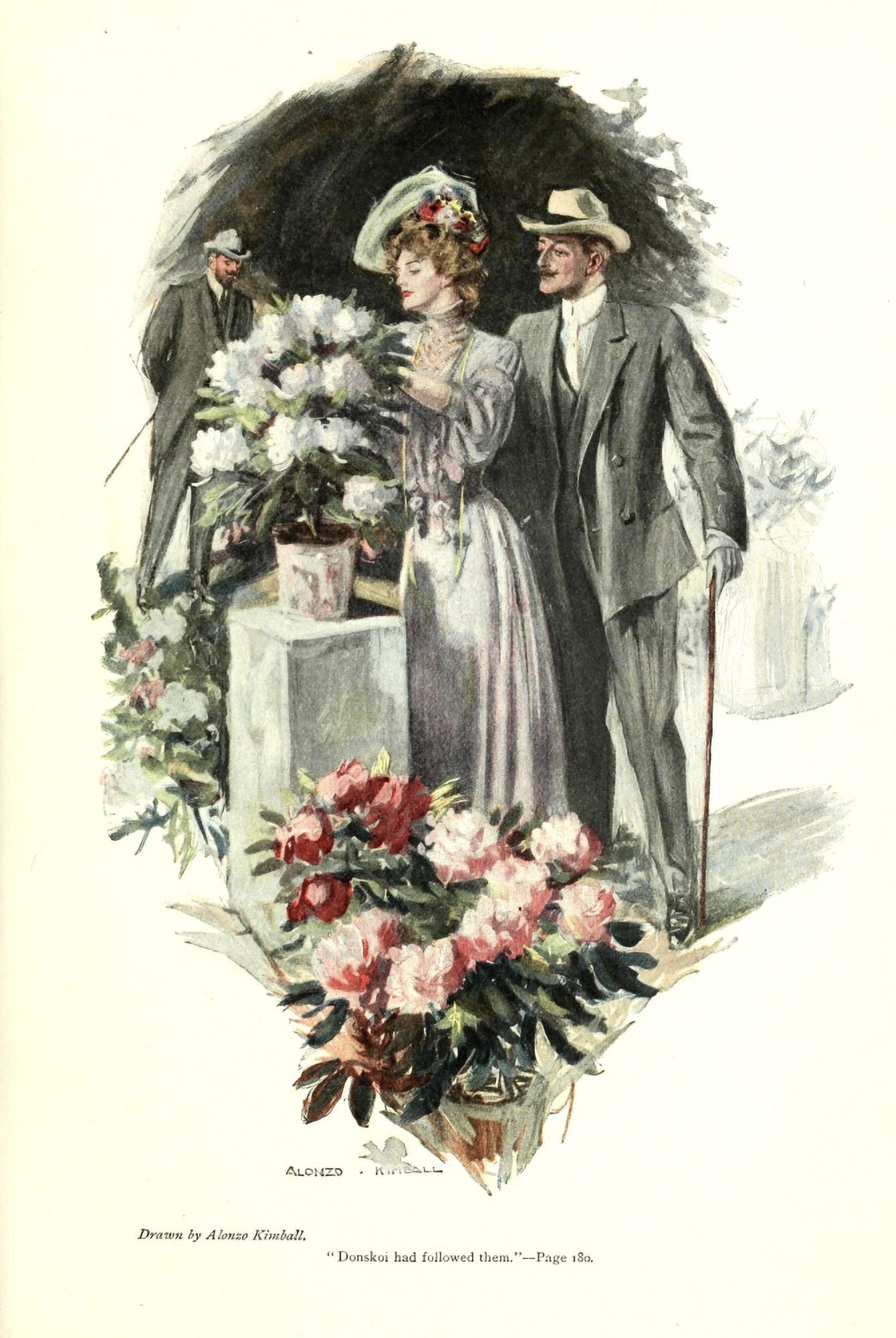 Scribners Magazine 38 1905 Donskoi had followed them Canvas Art - Alonzo Kimball (24 x 36)