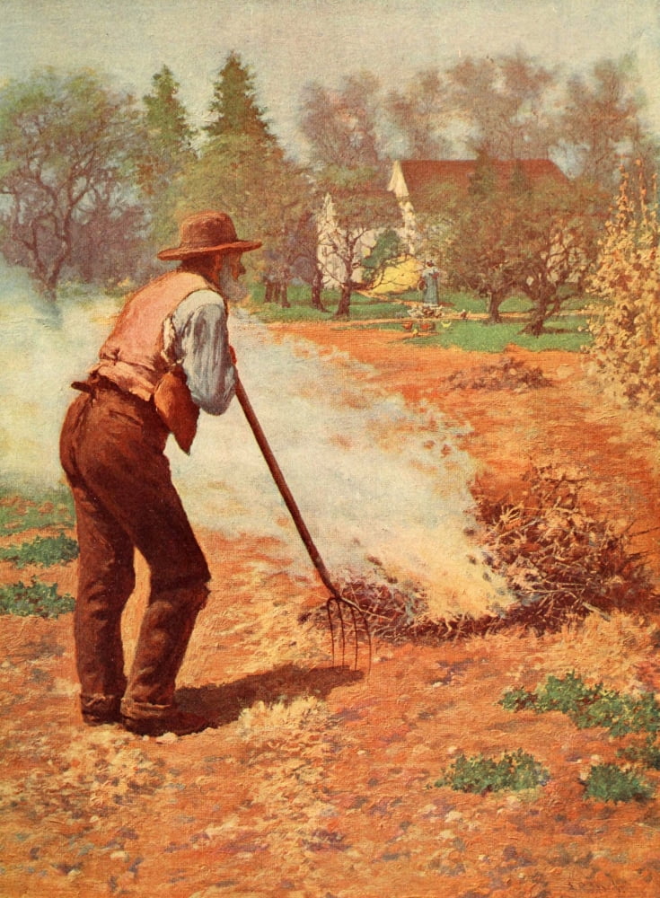 Scribners Magazine 40 1906 Farmer 1 Canvas Art - Arthur B Frost (18 x 24)