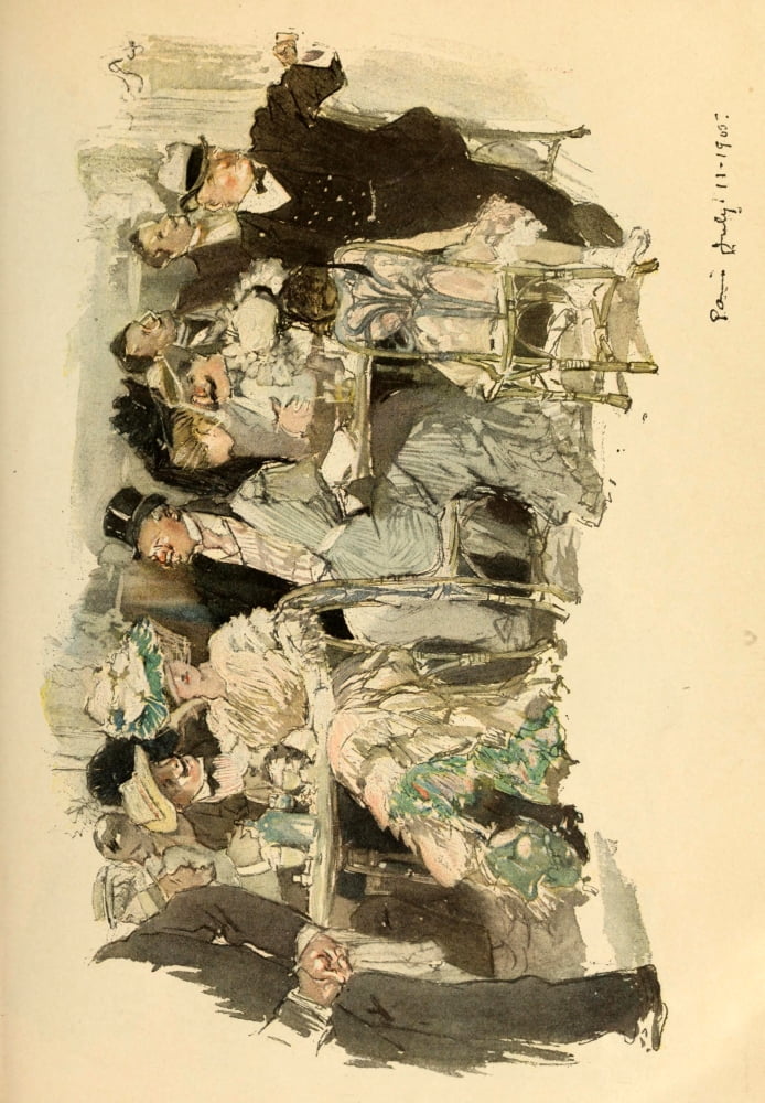 Scribners Magazine 40 1906 Paris 1905 Canvas Art - George Wright (18 x 24)