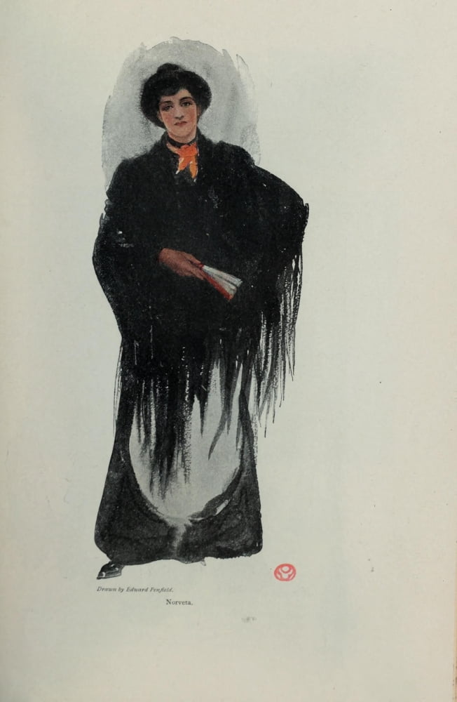 Scribners Magazine 42 1907 Graduate Canvas Art - Edward Penfield (18 x 24)