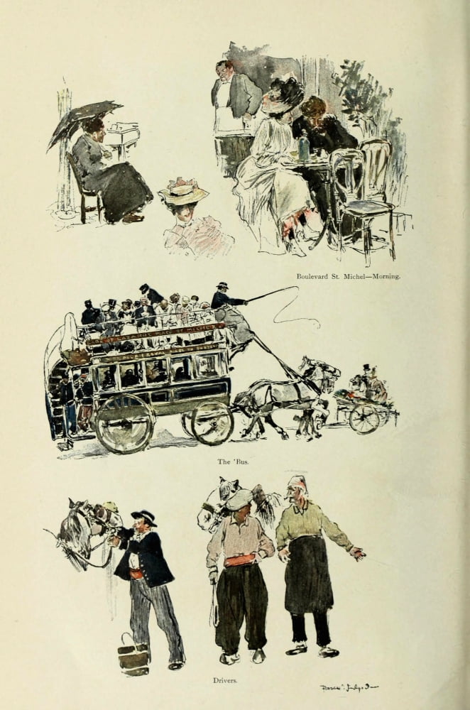 Scribners Magazine 45 1909 Drivers Canvas Art - George Wright (24 x 36)