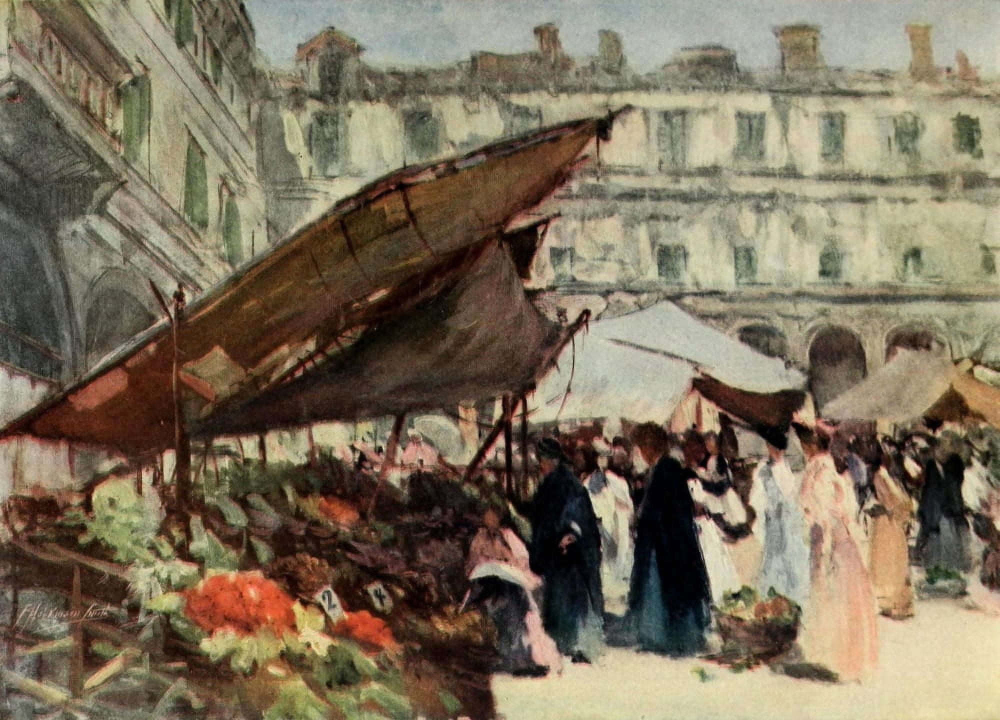 Scribners Magazine 45 1909 Venice Canvas Art - Francis Hopkinson Smith (18 x 24)