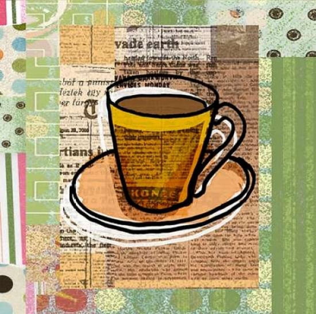 Script Coffee Canvas Art - Walter Robertson (24 x 24)