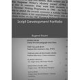 thumbnail image 1 of Script Development Portfolio, (Paperback), 1 of 1