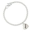 thumbnail image 1 of Script Mom Heart Sisters Infinity Toggle Chain Bracelet, 1 of 1