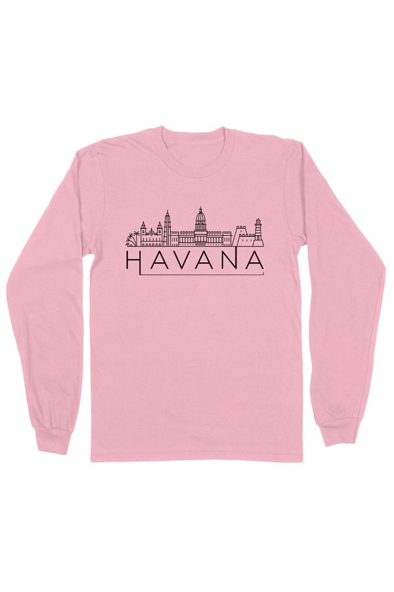 Script Ohio Long Sleeve Shirt Unisex X-Large Pink