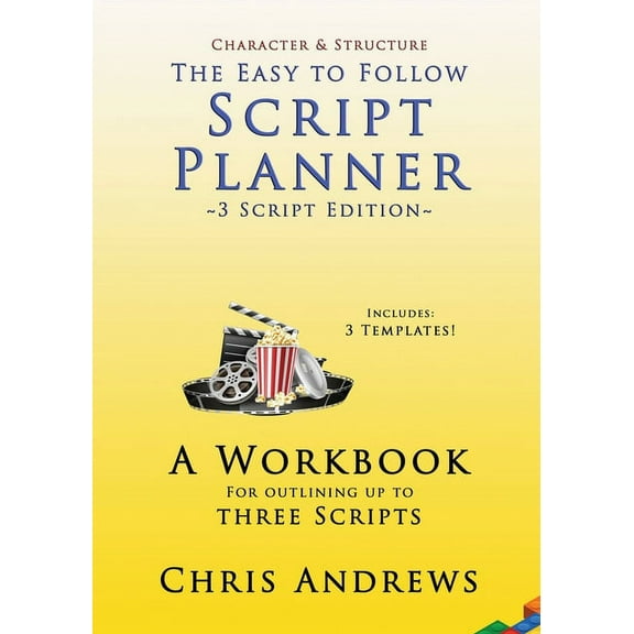 Script Planner: A workbook for Outlining 3 Scripts: 3-script edition, (Paperback)