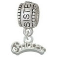 thumbnail image 1 of Script ''Princess'' - Sister Charm Bead, 1 of 1