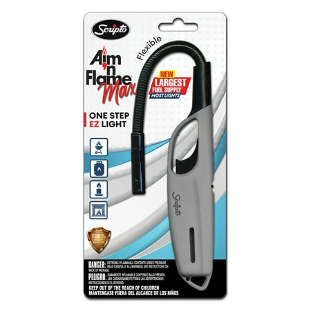 Scripto Aim N Flame Max Flexible Lighter, 1 Pack