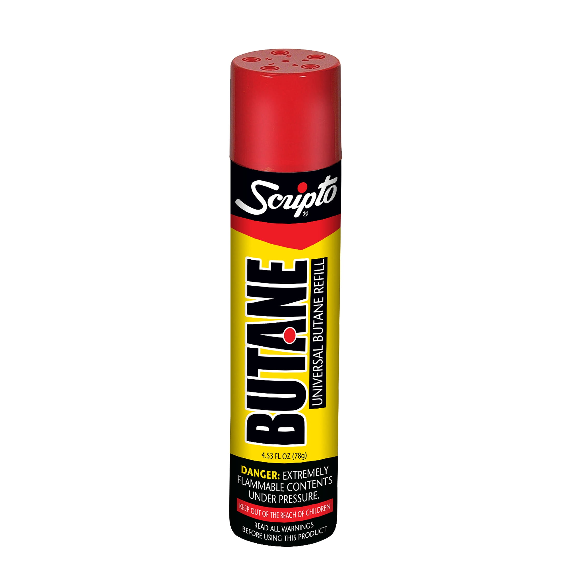 Scripto Butane Gas Canister 78 Grams 1 Pack