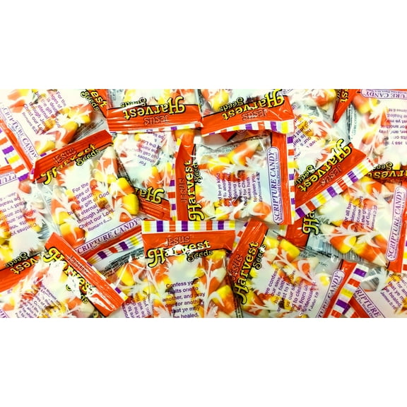 Scripture Candy, Harvest Seeds Clear Bag 45 count