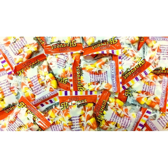 Scripture Candy, Harvest Seeds Clear Bag 45 count