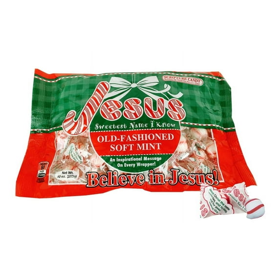 Scripture Candy Old-Fashioned Soft Peppermint 10oz Bag