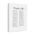 thumbnail image 1 of Scripture Canvas Give Thanks Unto God Of Gods Psalm 136 Christian Wall Art Bible Verse Print Ready to Hang, 1 of 15