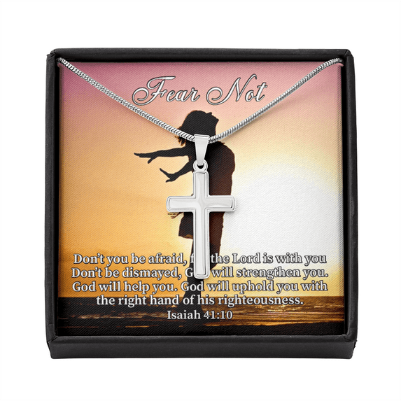Scripture Card Don't You Be Afraid Isaiah 41:10 Let Not Your Heart Be Troubled Religious