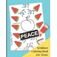 Scripture Coloring Book For Teens: Peace Coloring Book - Bible Inspired ...