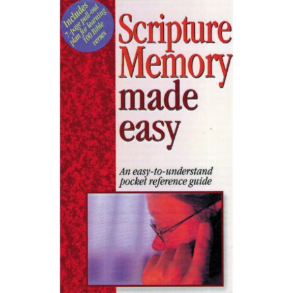 Pre-Owned Scripture Memory Made Easy: Pocket-Sized Bible Reference Guides Paperback