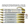 thumbnail image 1 of Scripture Pen 36030 10 Commandments Scripture Pen With Rotating Messages, Pack of 6, 1 of 1