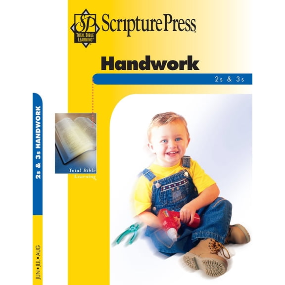 Scripture Press Summer 2026: 2s & 3s Handwork (Craftbook) (#4013)