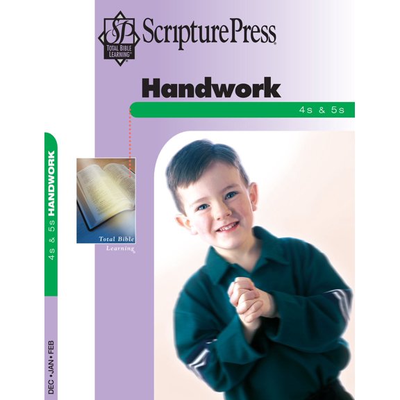Scripture Press Winter 2022-2023: 4S & 5S Handwork (Craft Book) (#4023)