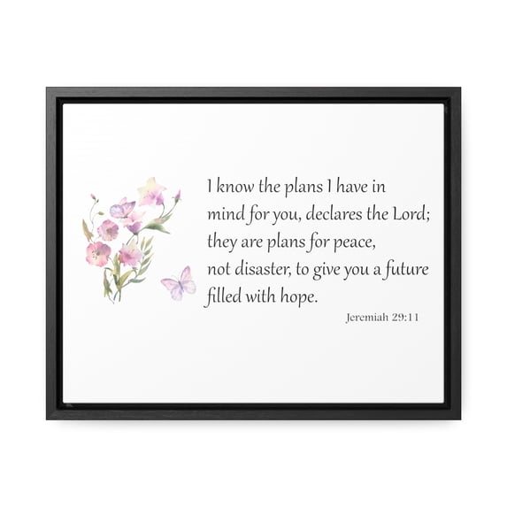 Scripture Sign, Bible Verse Sign, God Has a Plan For You, Jeremiah 29:11