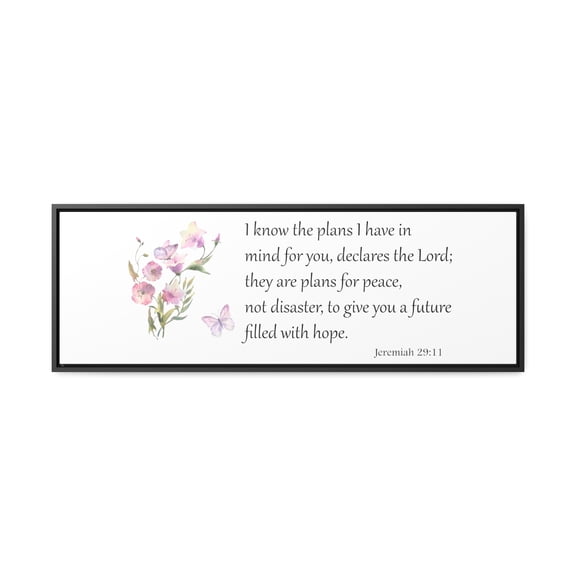 Scripture Sign, Bible Verse Sign, God Has a Plan For You, Jeremiah 29:11