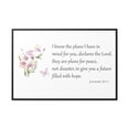 thumbnail image 1 of Scripture Sign, Bible Verse Sign, God Has a Plan For You, Jeremiah 29:11, 1 of 5