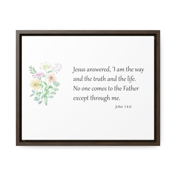Scripture Sign, Bible Verse Sign, Jesus is our Savior, John 14:6