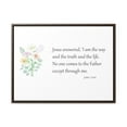 thumbnail image 1 of Scripture Sign, Bible Verse Sign, Jesus is our Savior, John 14:6, 1 of 5