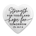 thumbnail image 1 of Scripture Stone Hope Heart Strength, 1 of 3