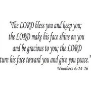 Scripture Wall Art Bible Verse Wall Decal