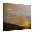 thumbnail image 1 of Scripture Walls 1 John 2:2 Propitiation For Our Sins Bible Verse Canvas Christian Wall Art Ready to Hang Unframed, 1 of 16