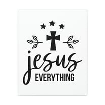 Scripture Walls 1 John 4:9 Jesus Everything Christian Wall Art Print Ready to Hang Unframed