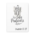 thumbnail image 1 of Scripture Walls Proverbs 17:22 A Joyful Heart Is Like Bible Medicine Bible Verse Canvas Christian Wall Art Ready to Hang Unframed, 1 of 13