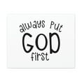 thumbnail image 1 of Scripture Walls Always Put God First Proverbs 3:6 Christian Wall Art Print Ready to Hang Unframed, 1 of 18