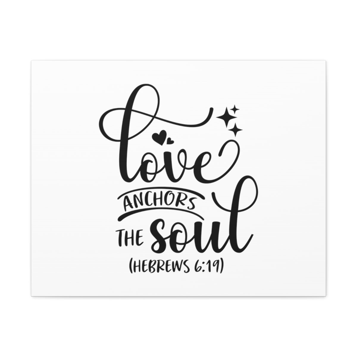 Scripture Walls Anchors The Soul Hebrews 619 Star Bible Verse Canvas