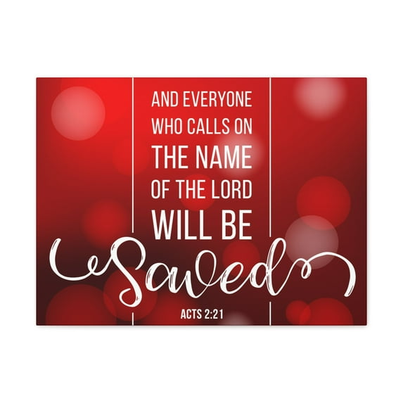 Scripture Walls And Everyone Who Calls On Acts 2:21 Christian Wall Art Bible Verse Print Ready To Hang