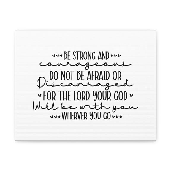 Scripture Walls Be Strong And Do Not Be Afraid Matthew 10:28 Christian Wall Art Bible Verse Print Ready to Hang Unframed