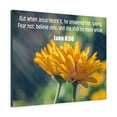 thumbnail image 1 of Scripture Walls  Believe Only Luke 8:50 Bible Verse Canvas Christian Wall Art Ready to Hang Unframed, 1 of 9