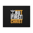 thumbnail image 1 of Scripture Walls But First Christ Matthew 6:33 Christian Wall Art Bible Verse Print Ready to Hang Unframed, 1 of 18