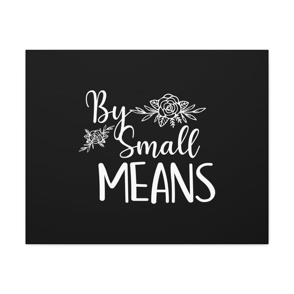 Scripture Walls By Small Means Luke 16:10 Flower Christian Wall Art Bible Verse Print Ready to Hang Unframed