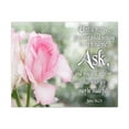 thumbnail image 1 of Scripture Walls John 16:24 Canvas Ask & Receive Bible Verse Canvas Christian Wall Art Ready to Hang Unframed, 1 of 17