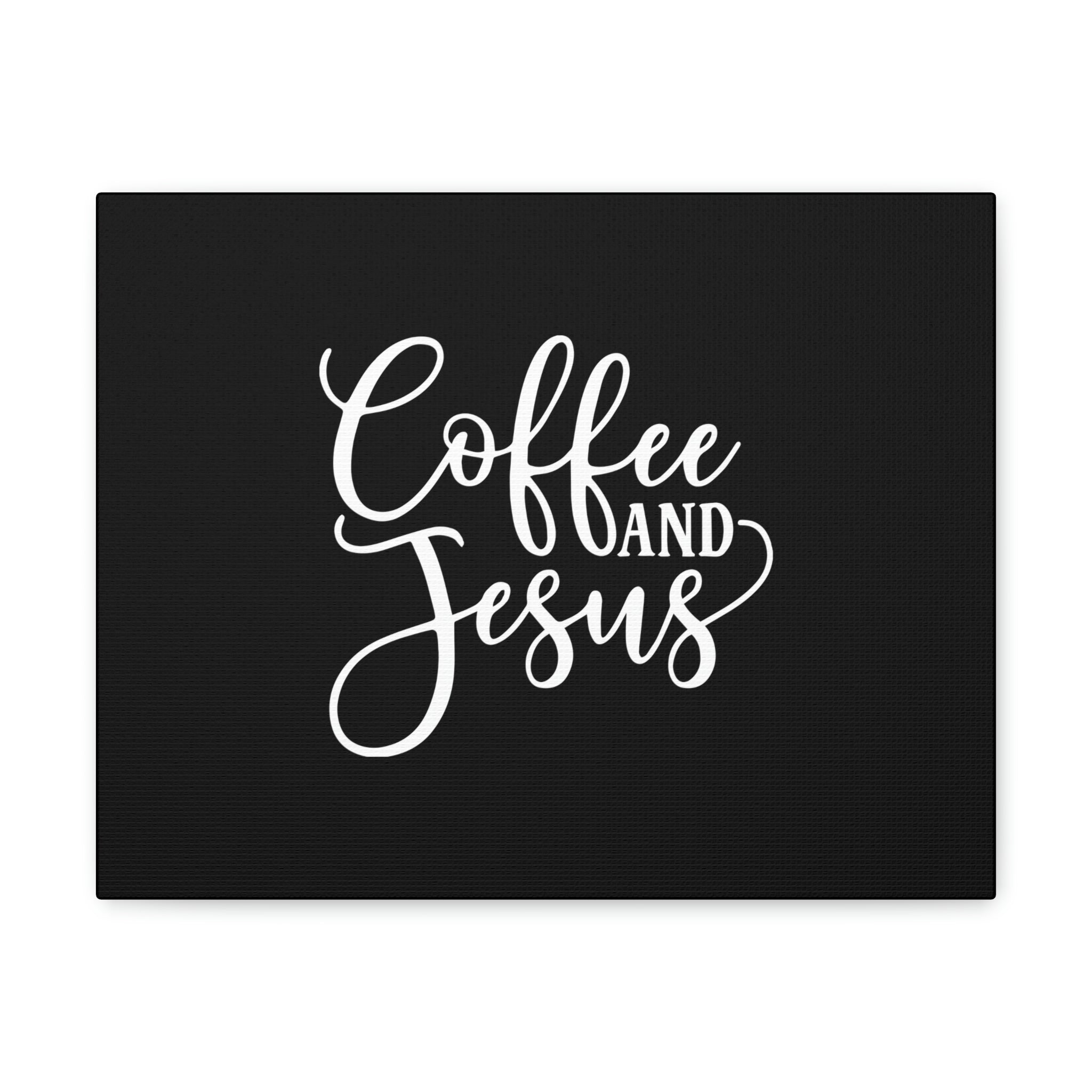 Scripture Walls Psalm 118:24 Coffee And Jesus Calligraphy Christian Wall Art Bible Verse Print ...