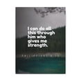thumbnail image 1 of Scripture Walls Do All This Philippians 4:13 Christian Wall Art Bible Verse Print Ready to Hang, 1 of 13