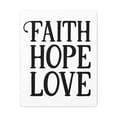 thumbnail image 1 of Scripture Walls Faith Hope Love 1 Corinthians 13:13 Christian Wall Art Print Ready to Hang Unframed, 1 of 18